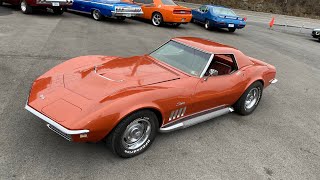 Test Drive 1968 Chevrolet Corvette Convertible SOLD $37,900 427 4 Speed Maple Motors #37C