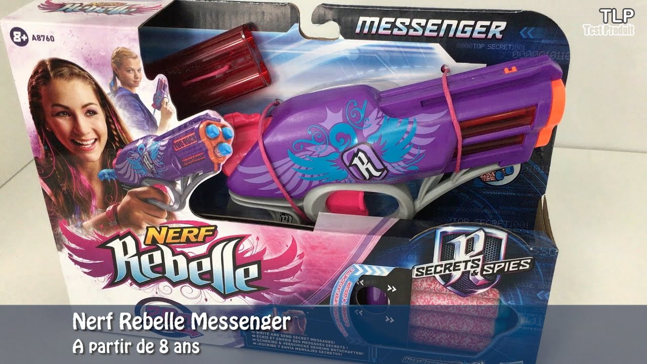 Nerf Rebelle Messenger - Démo français 