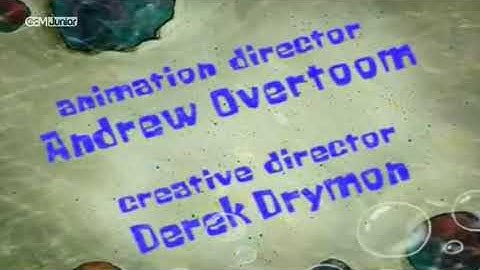 SpongeBob - Snowball Effect / One Krabs Trash title cards (Persian, Persian Toon, GEM Junior airing)