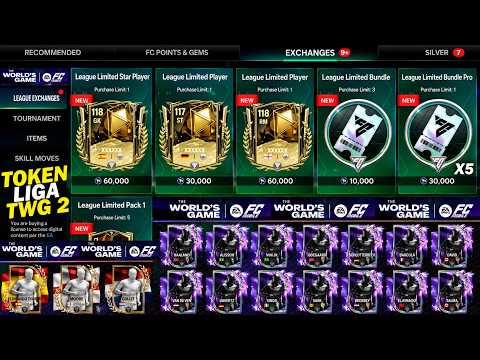 BOCORAN PEMAIN PERTUKARAN TOKEN LIGA 118 GRATIS & UPDATE PEMAIN FASE KE-2 TWG MOMENT FC MOBILE 26