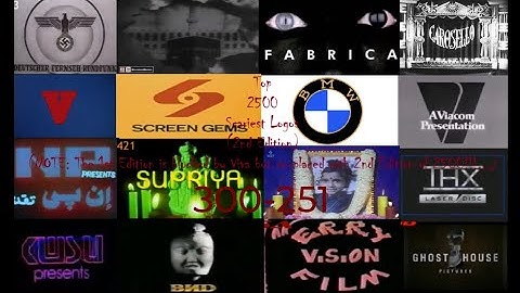 (DAY 15) Top 2500 Scariest Logos (2nd Edition) (Part 45; 300-251)