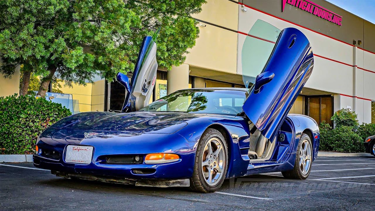 Henry’s Chevy Corvette C5 from CA with Vertical Lambo Door conversion ...