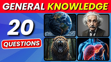 Algemene kennisquiz | 20 vragen die iedereen zou moeten weten!