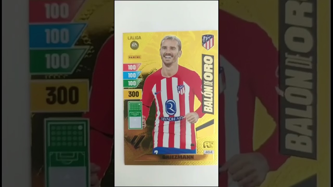 Griezmann Balon de oro Adrenalyn 2023-2024 Panini