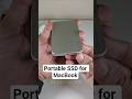 Portable SSD for iPhone, MacBook, PC &amp; Android Samsung Galaxy Phones #portable #ssd #iphone #macbook