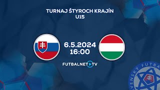 Medzištátny prípravný zápas U15: Slovensko - Maďarsko (zostrih)
