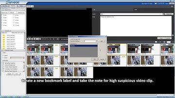 Surveon VMS Feature - High Performance Event Search Playback