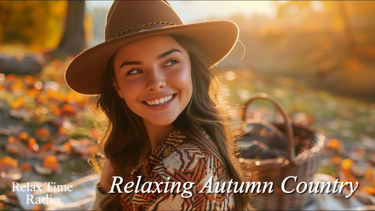 Relaxing Autumn Country Music | Peaceful Acoustic Guitar & Fiddle Instrumental for Fall