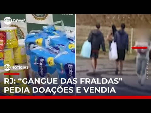Video policia-prende-integrantes-da-gangue-das-fraldas-em-angra-dos-reis-rj-sbt-noticias