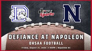 Defiance at Napoleon | OHSAA Football | Defiance Community TV Sports