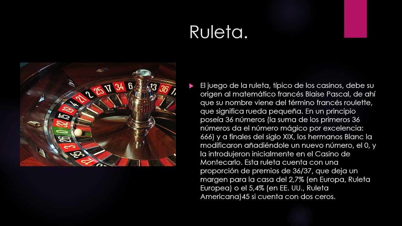 Ejemplos de juegos de Azar