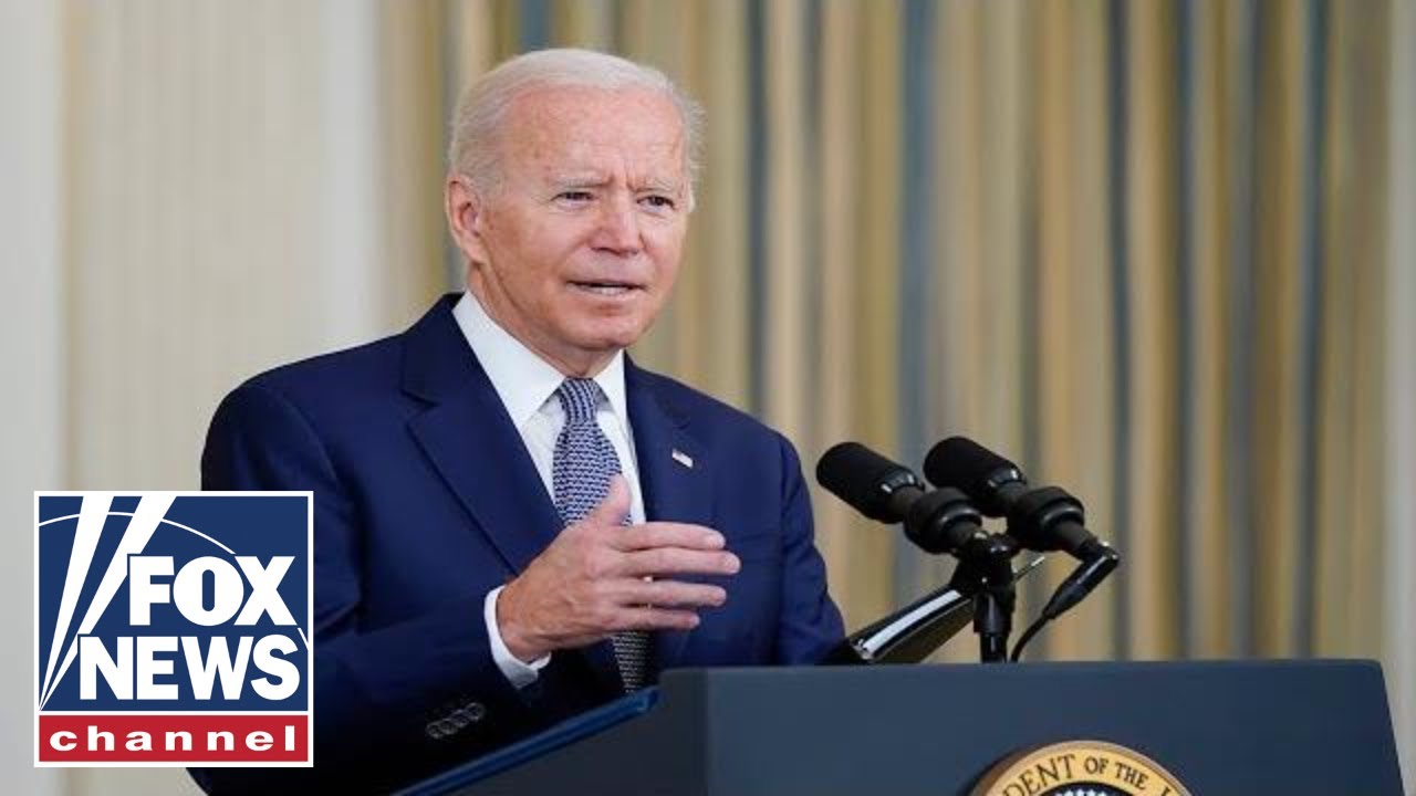 President Joe Biden delivers remarks at a 'Build Back Better' event in ...