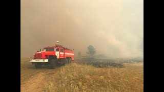 Ликвидация лесного пожара в Даниловском районе/11-13.08.21