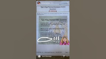 Kim Kardashian shares JD Advising Tiger King-themed MBE question on Instagram