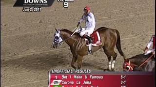 "Bet I Make U Famous" Horse Race - Delta Downs June 2, 2017