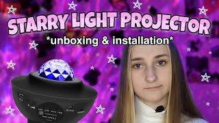 STARRY SKY LIGHT PROJECTOR распаковка | проектор из тикток