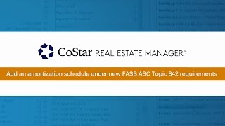 Lease Accounting Software Demo: Adding an Amortization Schedule for New FASB ASC 842 Requirements