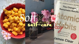 Soft Self-Care Day at Home 🩷|| Slow &amp; Cozy Faceless Vlog||