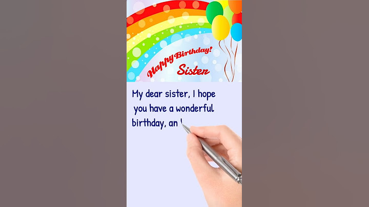 Happy Birthday Wishes For Sister || Heart Touching Birthday Wishes For Sister #shorts