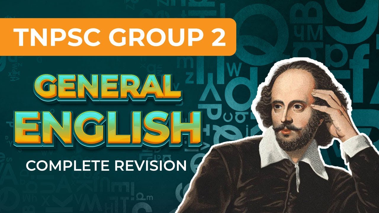 General English Complete Revision for TNPSC Group 2 Exam| Veranda Race ...