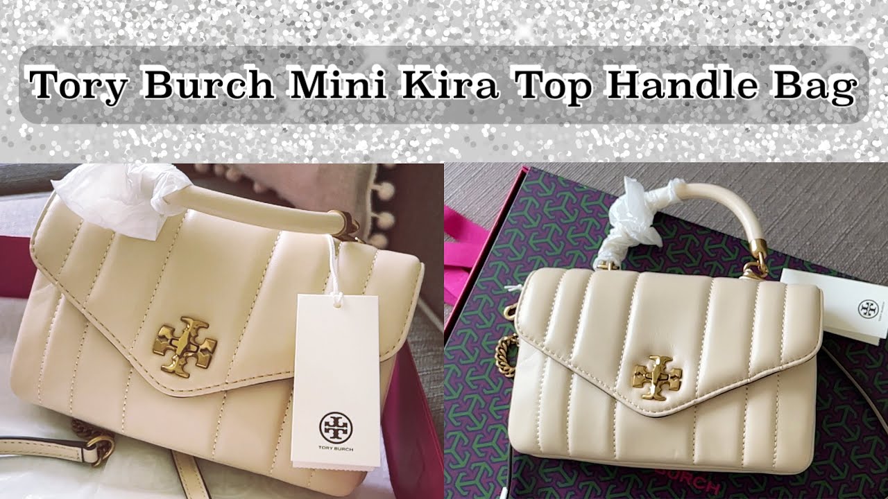 Tory Burch Unboxing, Kira chevron mini bag