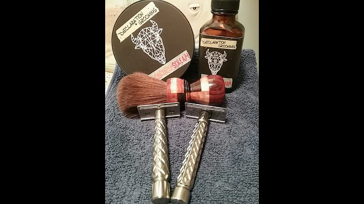 Shave Video # 467 Ascender Titanium Eagle R1 & Paradigm Titanium Diamondback Comparison
