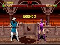 Mortal Kombat 2 Sega Saturn Rayden Playthrough 