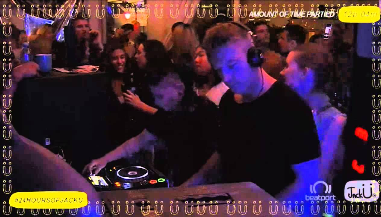 24-часовая трансляция стрима Jack Ü(Skrillex и Diplo)