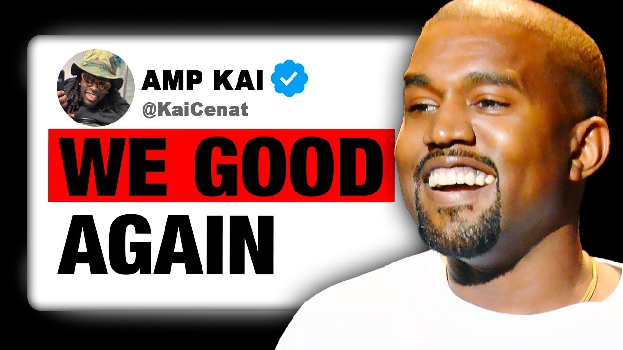 Kai Cenat’s Beef With Kanye Is Finally Over..