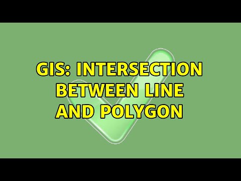 GIS: Intersection between