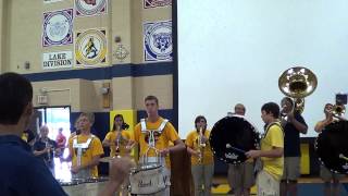 RLHS Marching Band Performance - Staff Welcome Back Assembly 08/15/2013