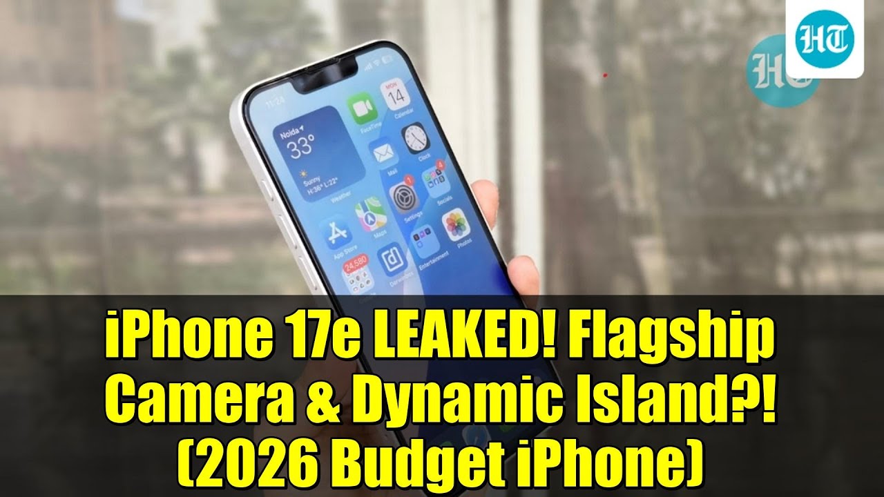 iPhone 17e LEAKED! Flagship Camera & Dynamic Island?! (2026 Budget iPhone)