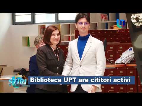 Biblioteca UPT are cititori activi