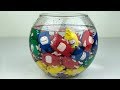 Oddbods Toys in the Water Tank and Colorful Cups