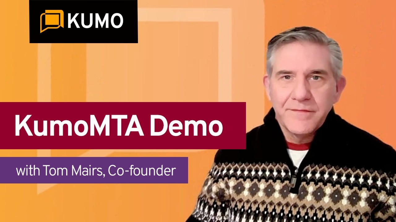 KumoMTA Demo — Open Source MTA for enterprise and high-volume senders ...