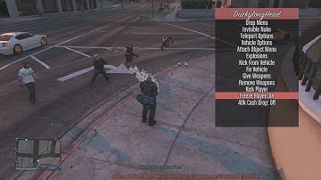 GTA V Blasts Mods Mod Menu Patch 1.27