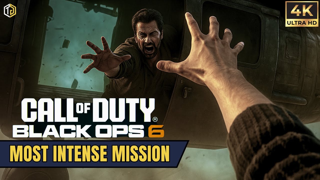 Most Intense Mission Ever💀 | Black Ops 6 Campaign Mode | Realistic 4K Gameplay