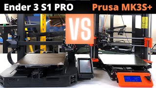 Creality Ender-3 S1 Pro VS Prusa MK3S+, In-Depth Comparison