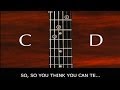 Learn how to Play Wish You Were Here -  Pink Floyd - with chords and lyrics