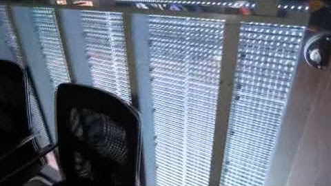 Transparent Windows facade LED Display Video facade video wall LED screen