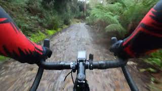 First downhill of the Devil's Cardigan