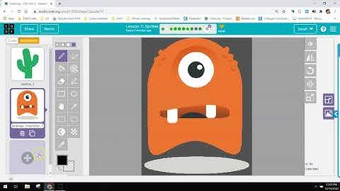 Lesson 7 Sprites Walk Through