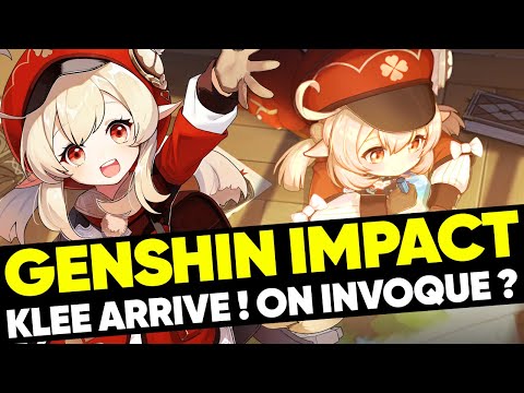 Prochain portail dédié à KLEE ! Faut-il invoquer ? - GENSHIN IMPACT INFOS