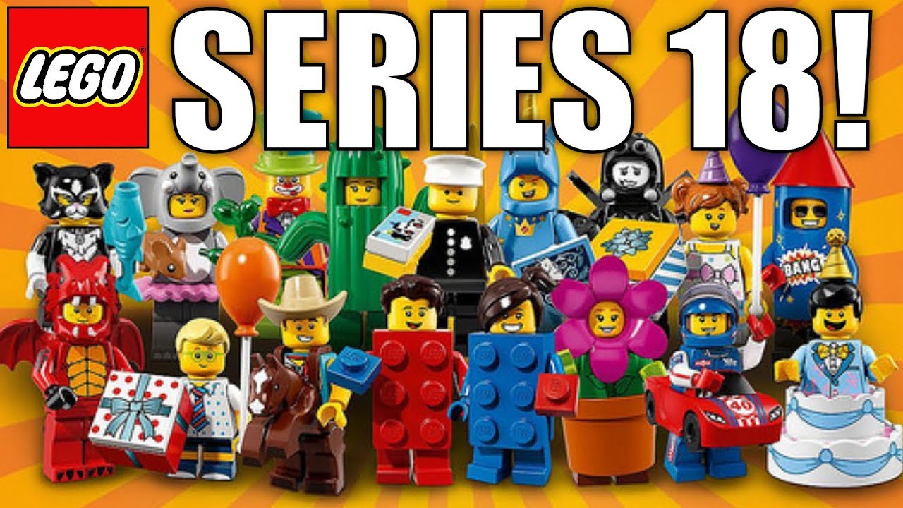 LEGO 40 YEARS MINI FIGURES UNICORN GUY # 17 PARTY SERIES 18