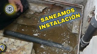 We repair BREAKDOWN Placing PVC PIPES for DRAIN ➕ SIPHONIC BOTTLE.