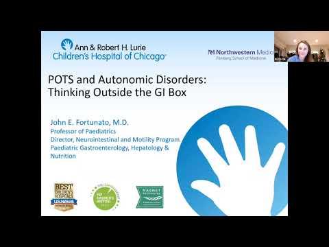 PoTS and Autonomic Disorders: Thinking outside the GastrointestinaI box - med Dr John Fortunato