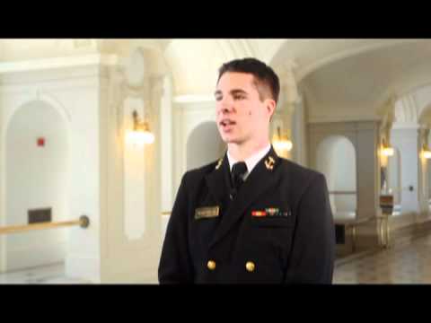 Mids React to Keynote Speech at 2012 USNA Leadership Conference