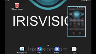 Mirroring your tablet using SideSync App screenshot 5