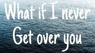 Ryan Hurd - what if I never get over you (lyrics)