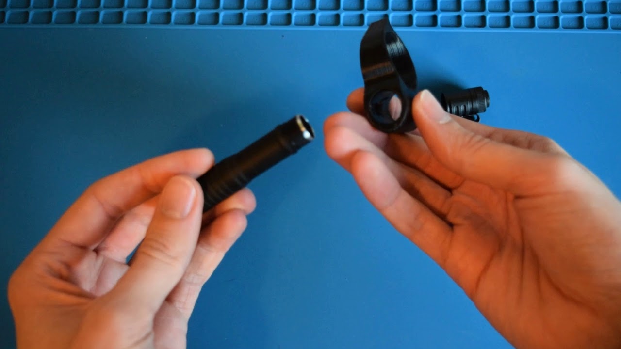 GrayGear Streamlight Flashlight Finger Ring YouTube
